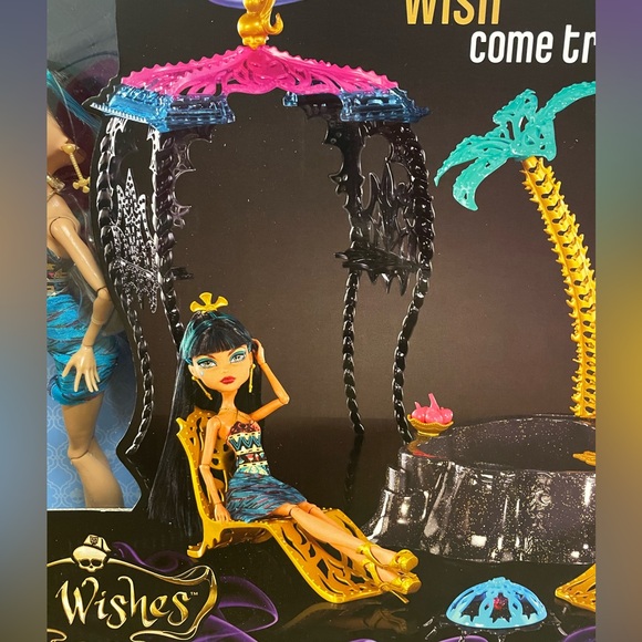 Monster High 13 Wishes Desert Frights Oasis and Cleo de Nile doll. 2012 NWT NRFB - Picture 6 of 12